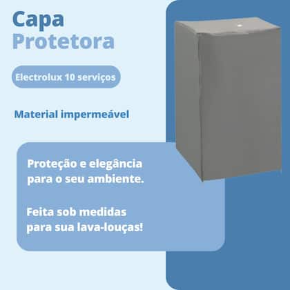 Imagem de Capa para lava louças electrolux 10 serviços impermeável