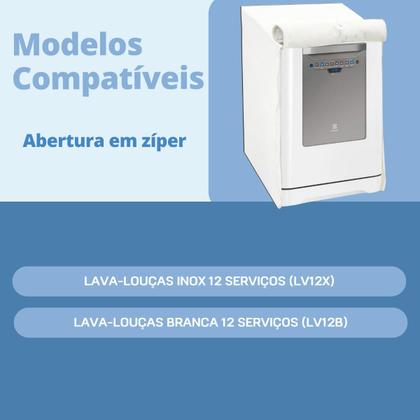 Imagem de  capa para lava louças electrolux 12 serviços impermeável