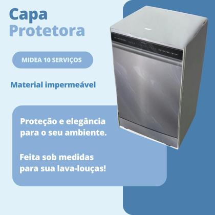 Imagem de Capa para lava louças midea 10 serviços transparente