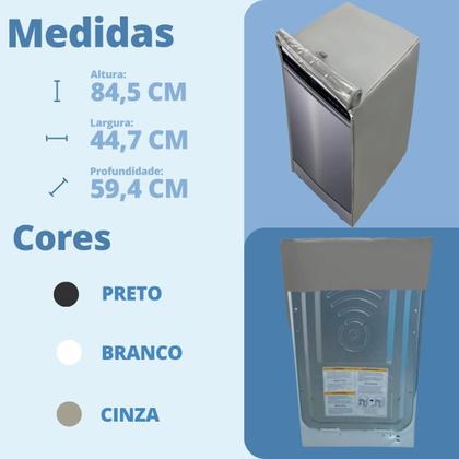 Imagem de Capa para lava louças midea 10 serviços transparente