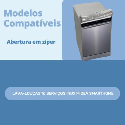 Imagem de Capa para lava louças midea 10 serviços transparente