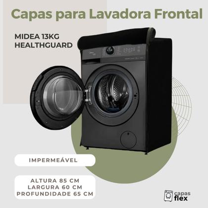 Imagem de Capa para lavadora midea 13kg healthguard impermeável flex