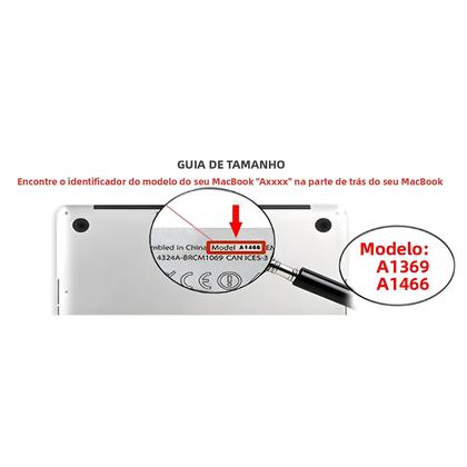 Imagem de Capa Para Macbook Air 13 2018 2020 Intel A1932 A2179 A2337 Acessórios Para Laptop M1 M2