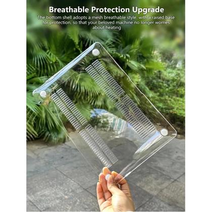 Imagem de Capa Para Macbook Air 13.6 Para M4 M3 M2 A2681 A3113 A3240 Air13.3 A1932 A2179 A2337 pro 13 A2251