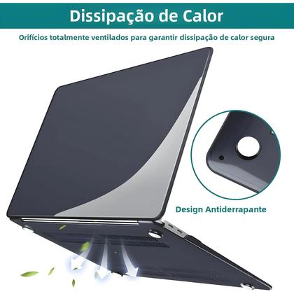 Imagem de Capa Para Macbook Air 13.6 Para M4 M3 M2 A2681 A3113 A3240 Air13.3 A1932 A2179 A2337 pro 13 A2251