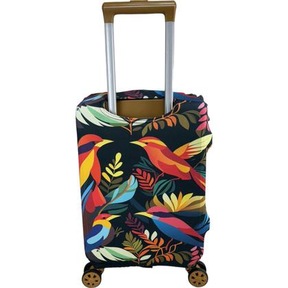 Imagem de Capa para Mala de Viagem Estampada Malha Suplex Resistente