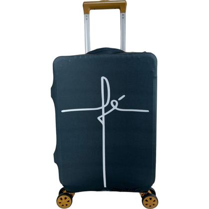 Imagem de Capa para Mala de Viagem Estampada Malha Suplex Resistente