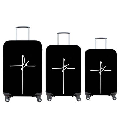 Imagem de Capa para Mala de Viagem Estampada Malha Suplex Resistente