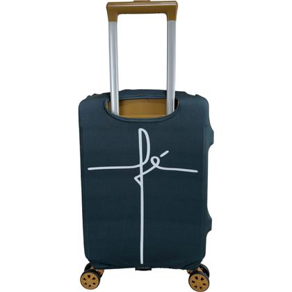 Imagem de Capa para Mala de Viagem Estampada Malha Suplex Resistente