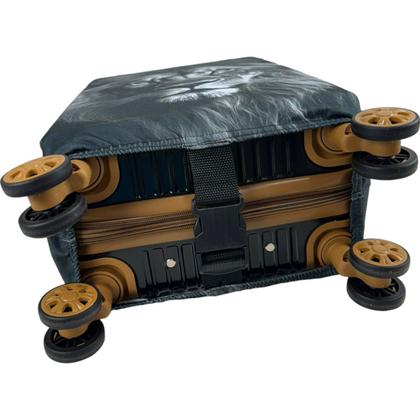 Imagem de Capa para Mala de Viagem Estampada Malha Suplex Resistente