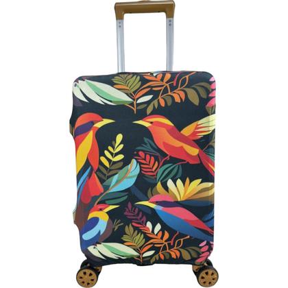 Imagem de Capa para Mala de Viagem Estampada Malha Suplex Resistente