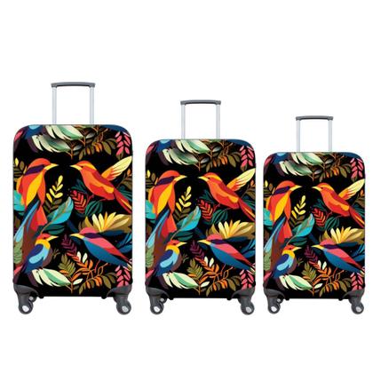 Imagem de Capa para Mala de Viagem Estampada Malha Suplex Resistente