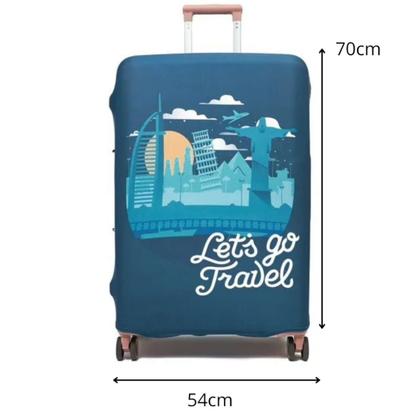 Imagem de Capa Para Mala Tamanho Grande Protetora Anti-risco Temática