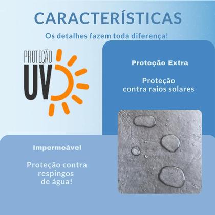 Imagem de Capa para máquina de lavar brastemp 17kg bwk impermeável