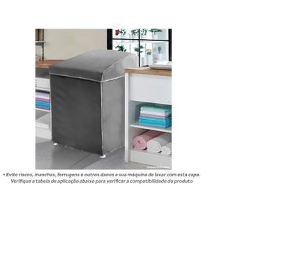 Imagem de Capa Para Máquina Lavar Electrolux Antiga 9 10 12Kg GE 10 e 11 Kg Colormaq 11 e 15 Kg-Maxximo 043MX