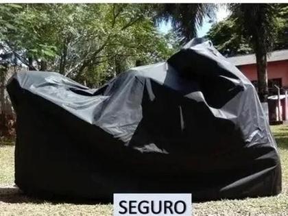 Imagem de Capa Para Moto Forrada Impermeável Térmica Sol Chuva