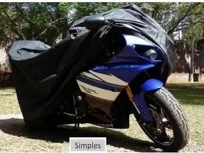 Imagem de Capa Para Moto Forrada Impermeável Térmica Sol Chuva