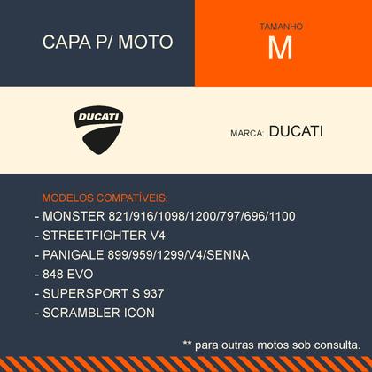 Imagem de Capa Para Moto THERMOMAX Ducati Tam. M (permeavel)
