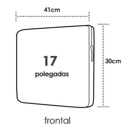 Imagem de Capa para Notebook 17 Polegadas em Neoprene e Zíper