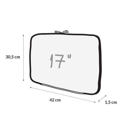 Imagem de Capa para Notebook 17 Polegadas em Neoprene