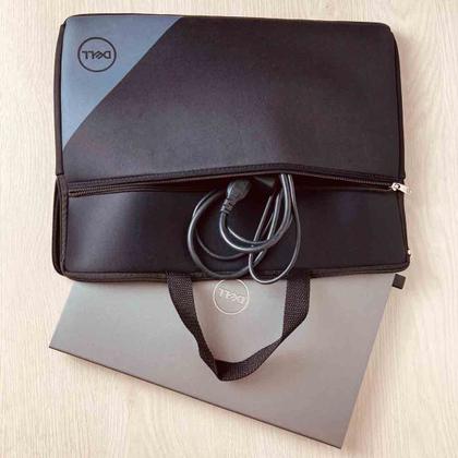 Imagem de Capa para Notebook Dell Forrada Com Bolso E Alça