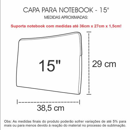 Imagem de Capa para Notebook Memes 15 Polegadas