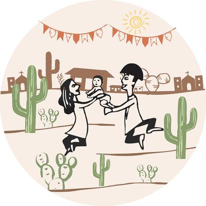 Imagem de Capa para Painel Redondo Festa Junina São João Tecido Sublimado Veste Fácil 1,50mx1,50m Festa Aniversário