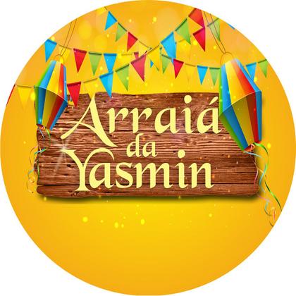 Imagem de Capa para Painel Redondo Festa Junina São João Tecido Sublimado Veste Fácil 1,50mx1,50m Festa Aniversário