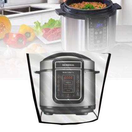 Imagem de Capa para panela de pressão elétrica mondial cooker 5l cristal