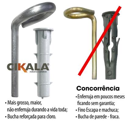 Imagem de Capa para Piscina 7.5x4.5 Metros CK300 Micras Polietileno Kit de Instalação Proteção contra Sujeira, Poeira e Folhas