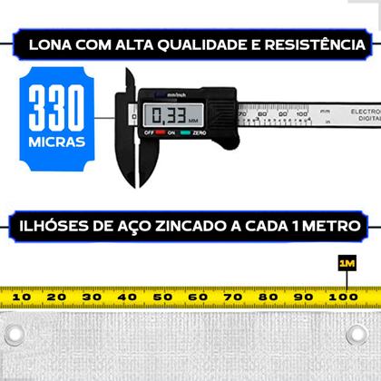 Imagem de Capa Para Piscina Completa Proteção 4x8 Várias Cores