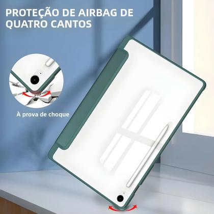 Capa Para Samsung Tab S10 FE plus Com Suporte Para Caneta, Capa