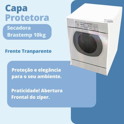 Imagem de Capa para secadora brastemp 10kg active piso transparente