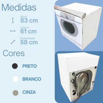 Imagem de Capa para secadora brastemp 10kg active piso transparente