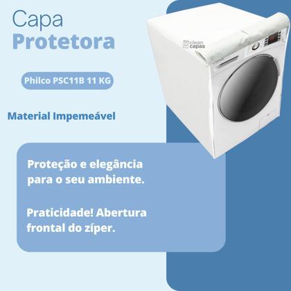 Imagem de Capa para secadora philco 11kg psc11b impermeável