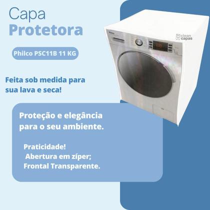 Imagem de Capa para secadora philco 11kg psc11b transparente