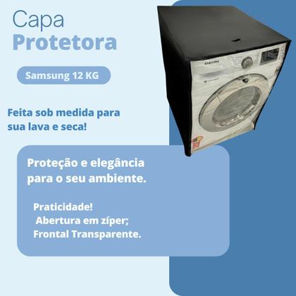 Imagem de Capa para secadora samsung 12kg transparente