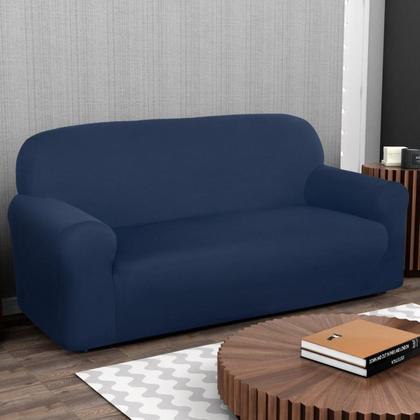 Imagem de Capa Para Sofá 02 Lugares Avulsa Coladinha Malha Elastica