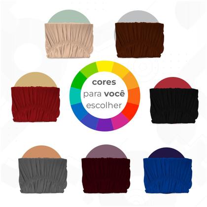 Imagem de Capa Para Sofa 2 Lugares 21 Elasticos Varias Cores