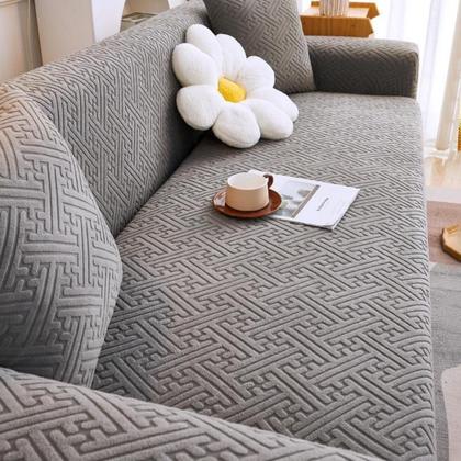 Imagem de Capa Para Sofá Estampada 1 2 3 e 4 Lugares Antiderrapante À Prova De Poeira Lavável