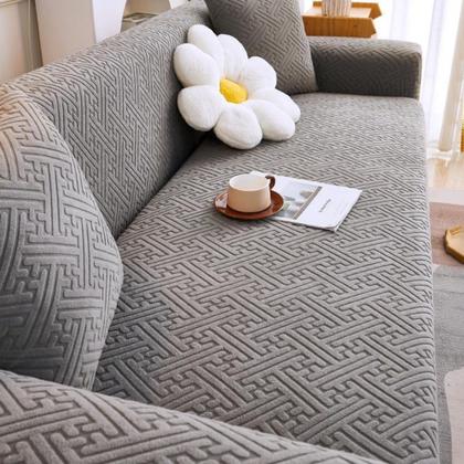 Imagem de Capa Para Sofá Estampada Elastica Protetora 1 2 3 Lugares Antiderrapante À Prova De Poeira Lavável