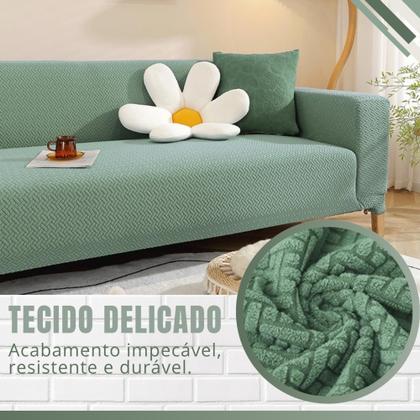Imagem de Capa Para Sofá Estampada Elastica Protetora 1 2 3 Lugares Antiderrapante À Prova De Poeira Lavável