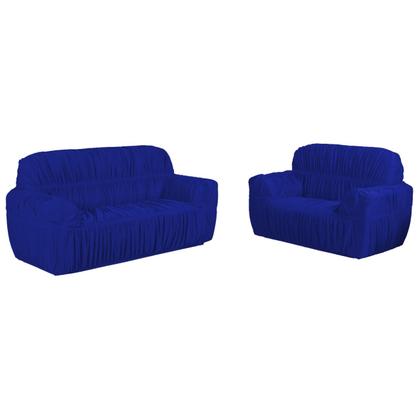 Imagem de Capa para sofa king grande 2 e 3 lugares malha gel elasticada
