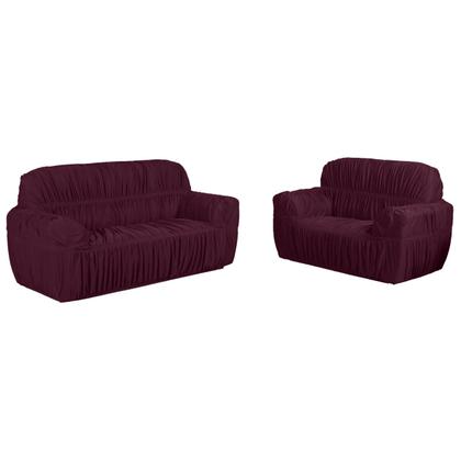 Imagem de Capa para sofa king grande 2 e 3 lugares malha gel elasticada