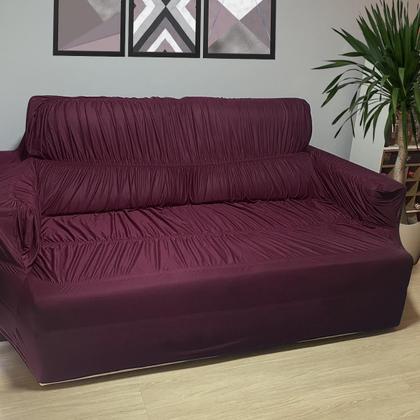 Imagem de Capa para Sofá Retrátil 3 Lugares 2,30m x 1,10m Resistente Malha Gel Elasticada