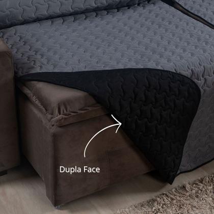 Imagem de Capa para Sofá Retrátil e Reclinável 3 Lugares Assento de 1,80m + 2 Capas de Almofada