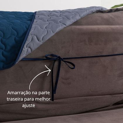 Imagem de Capa para Sofá Retrátil e Reclinável 3 Lugares Assento de 1,80m + 2 Capas de Almofada