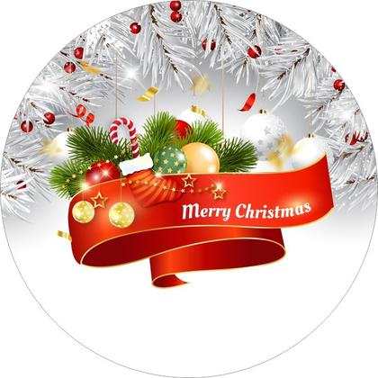 Imagem de Capa Para Sousplat 35cm Natal Unidade