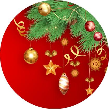 Imagem de Capa Para Sousplat 35cm Natal Unidade