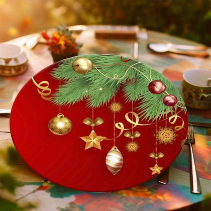Imagem de Capa Para Sousplat 35cm Natal Unidade